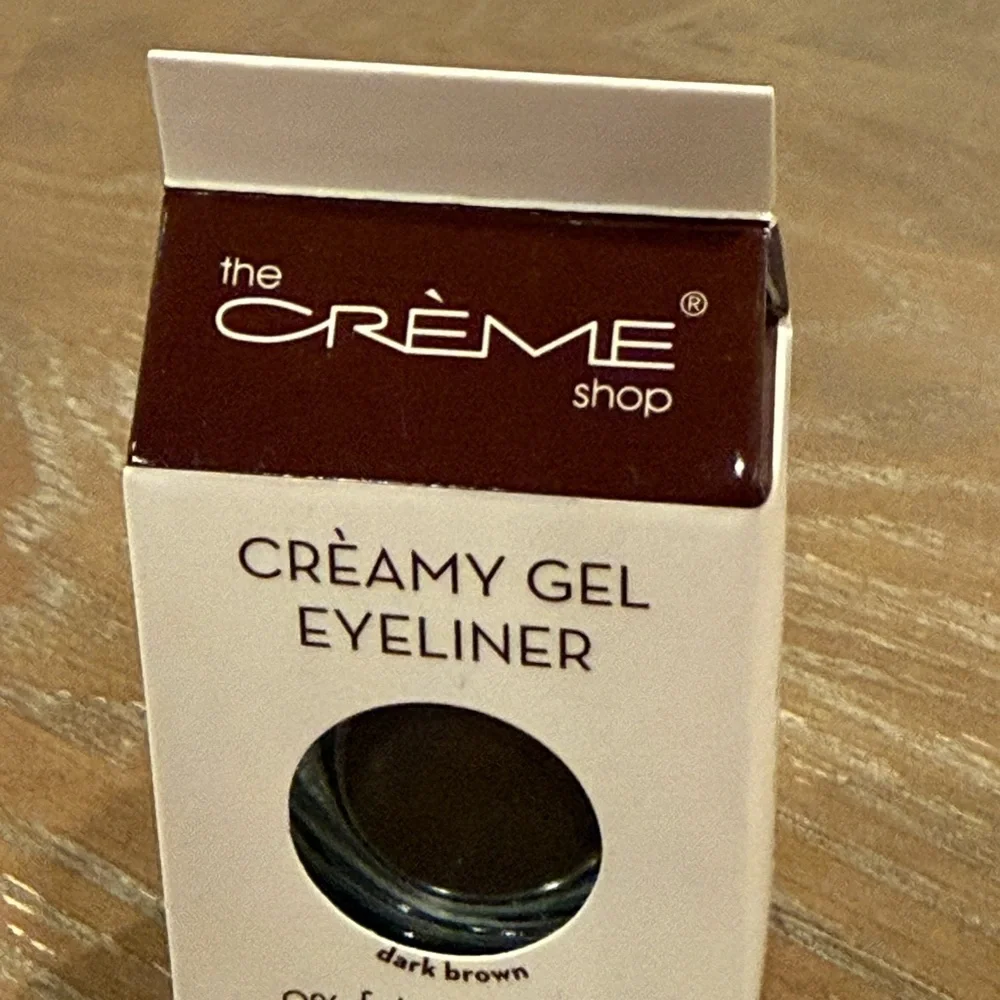 The Crème Shop Creamy Gel Eyeliner Dark Brown NIB